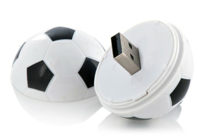 USB-Stick in Fußball-Form