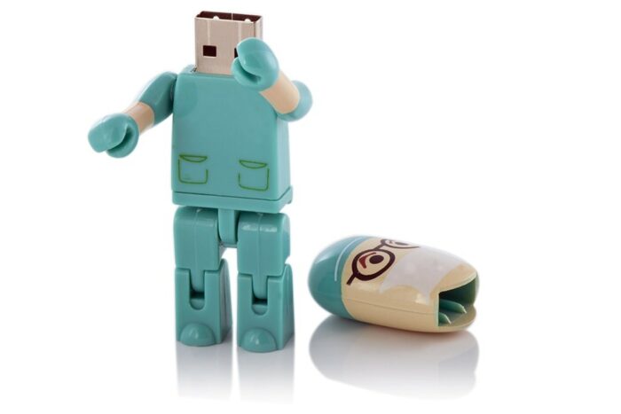 USB-Stick in Arzt-Form