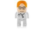 USB-Stick in Arzt-Form