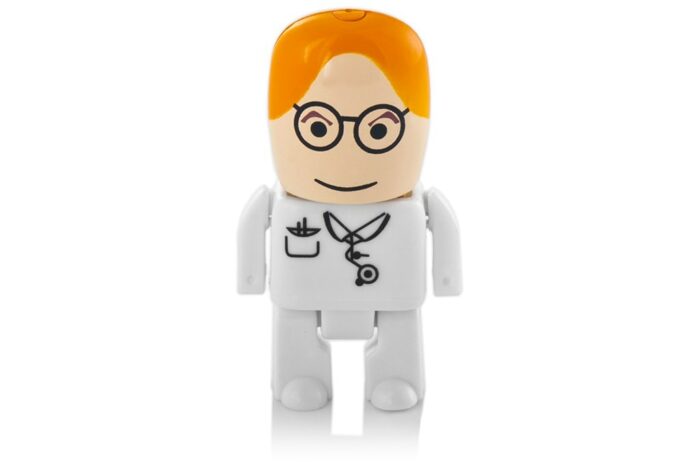 USB-Stick in Arzt-Form