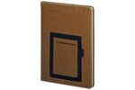 Notizbuch mit Handyfach
