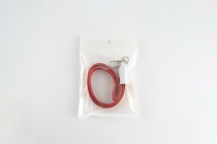 Full Color Lanyard mit Ladekabel