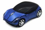 Kabellose optische Maus in Form eines Autos