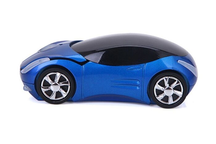 Kabellose optische Maus in Form eines Autos