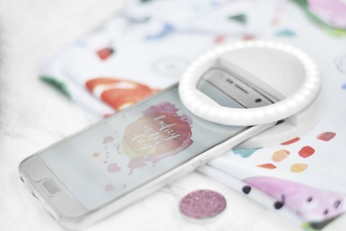 Clip On Selfie Ring Light