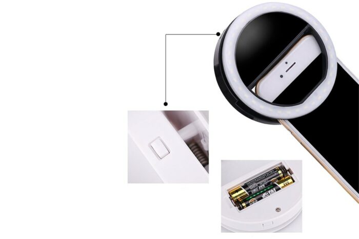 Clip On Selfie Ring Light