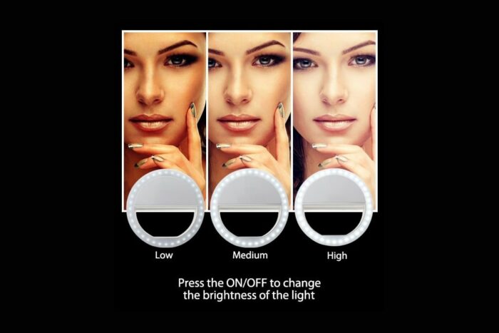 Clip On Selfie Ring Light