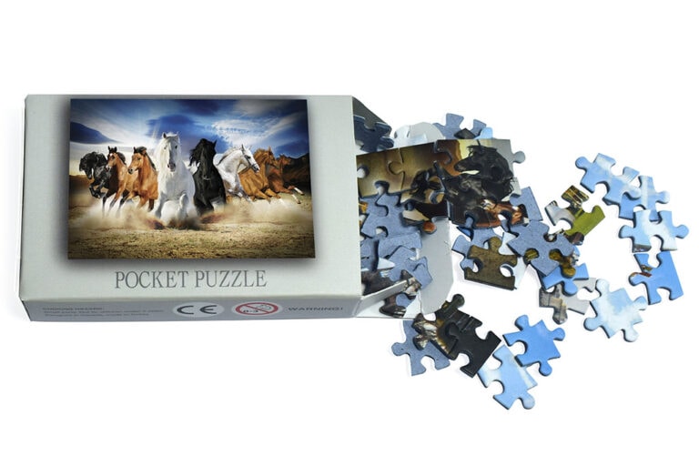 Individuelles Design-Taschenpuzzle