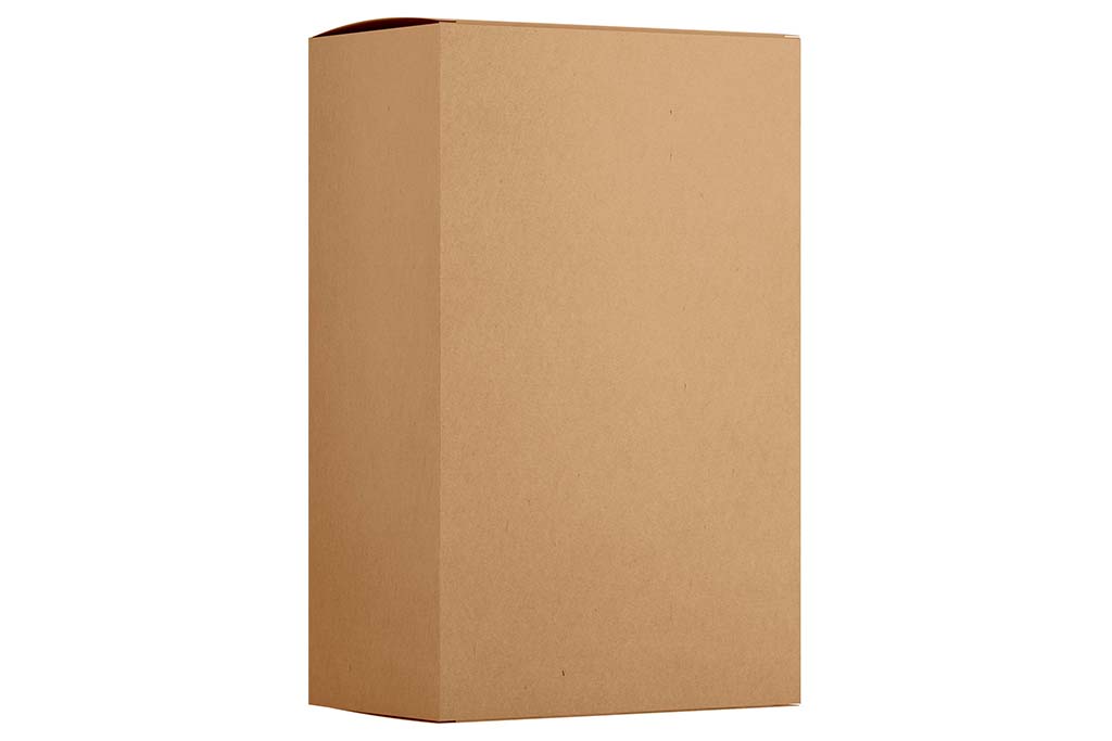 Kraftpapier-Box