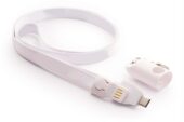Full Color Lanyard mit Ladekabel