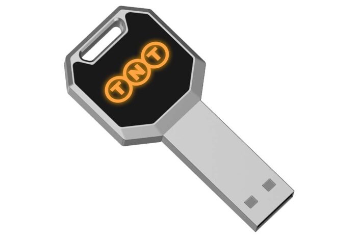 LED-Beleuchteter Schlüssel USB-Stick