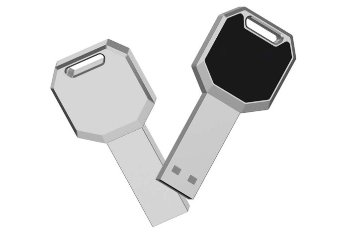 LED-Beleuchteter Schlüssel USB-Stick
