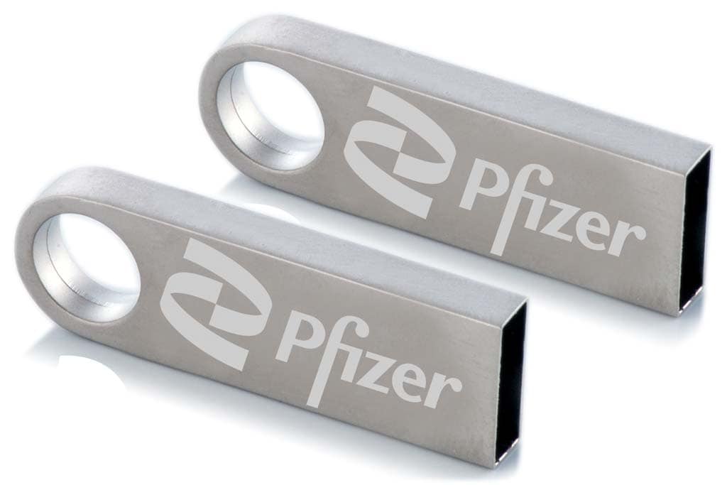 Mini USB-Stick aus Metall