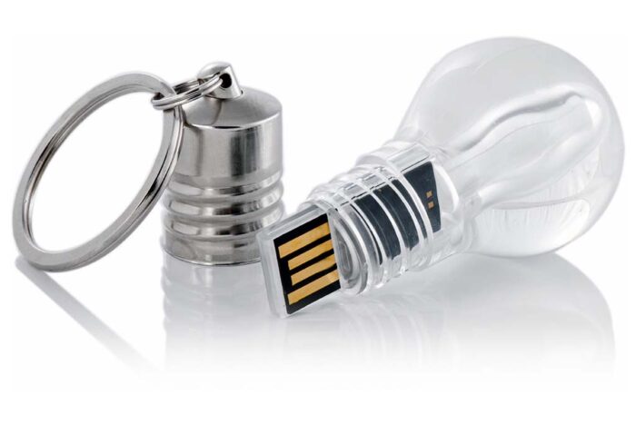 USB-Stick in Glühbirnen-Form