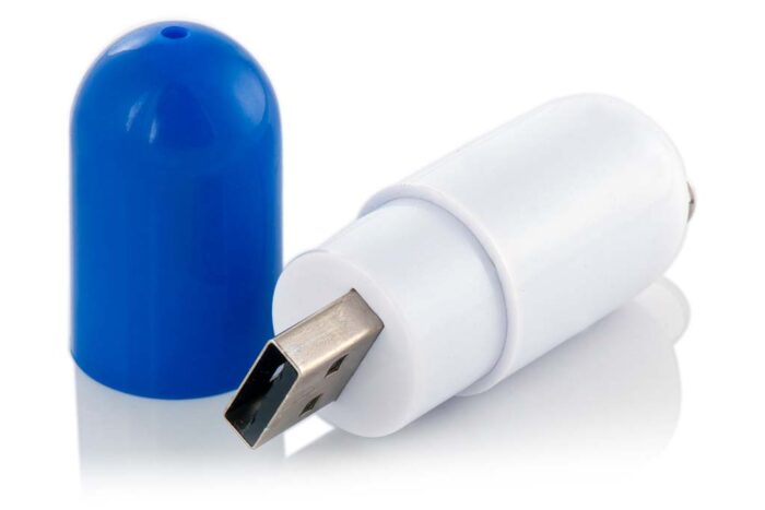 Pill Shaped USB Memory Stick