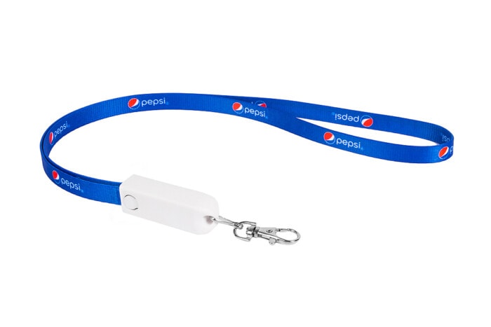 Full Color Lanyard mit Ladekabel