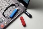 USB-Stick mit LED-Gravur und Leuchtlogo
