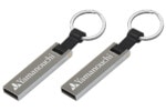 Metall-USB-Stick mit Schlüsselanhänger