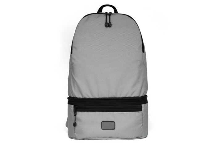 Faltbarer Rucksack und Schultertasche