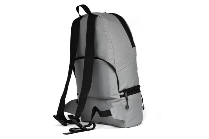 Faltbarer Rucksack und Schultertasche