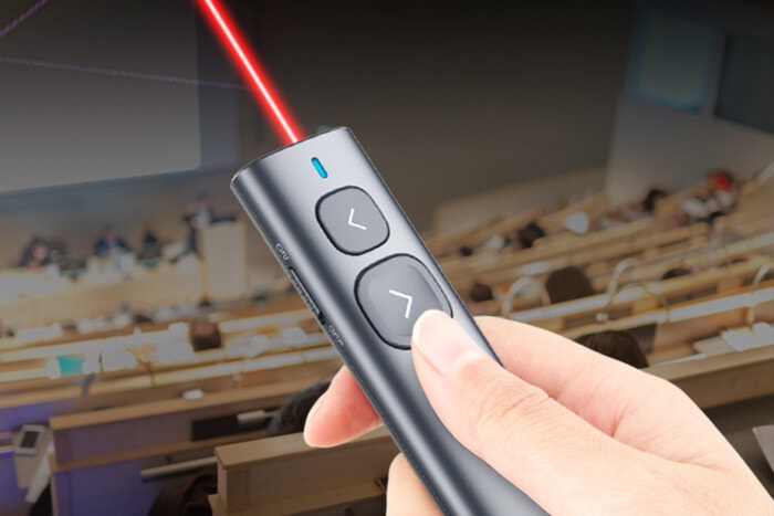 Wireless Laser-Präsentationsfernbedienung mit Pointer-Funktion