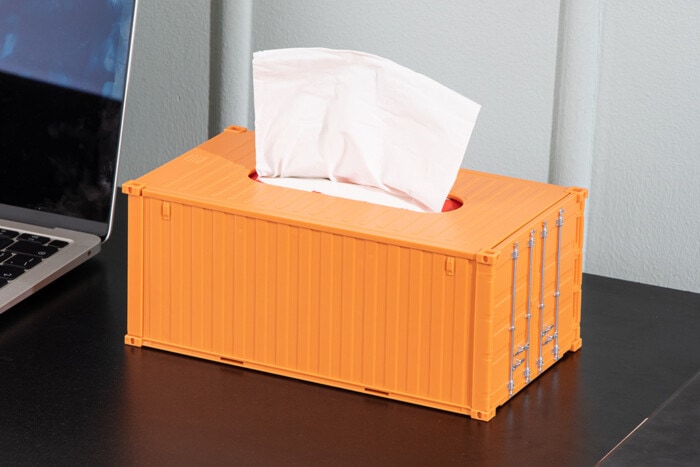Containerförmiger Serviettenhalter