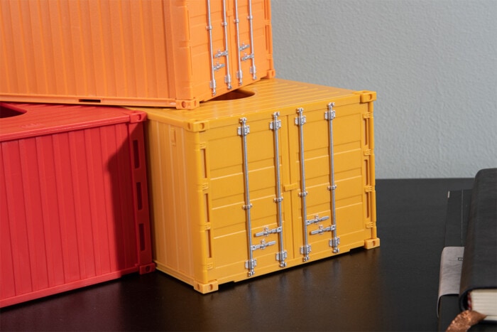 Containerförmiger Serviettenhalter