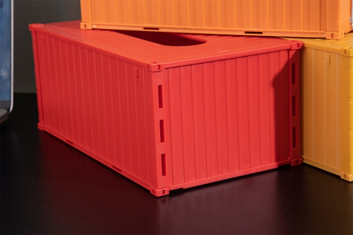 Containerförmiger Serviettenhalter
