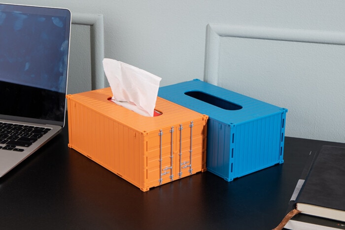 Containerförmiger Serviettenhalter