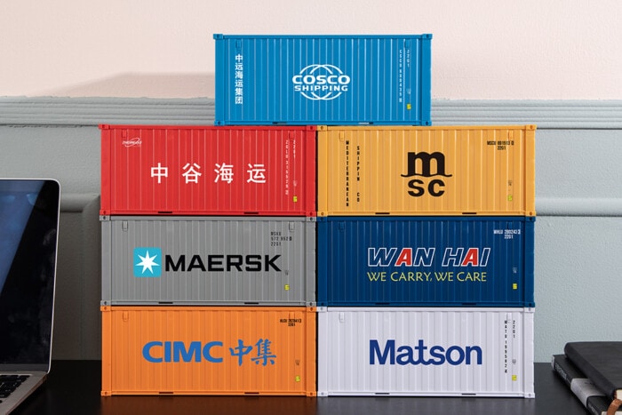 Containerförmiger Serviettenhalter