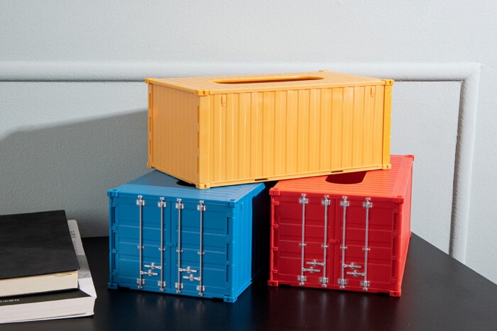 Containerförmiger Serviettenhalter