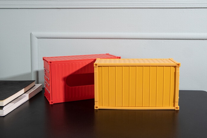 Containerförmiger Serviettenhalter