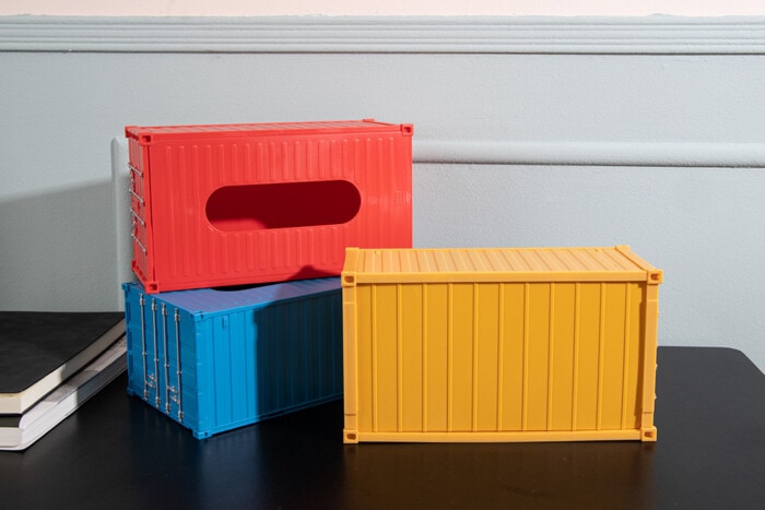 Containerförmiger Serviettenhalter