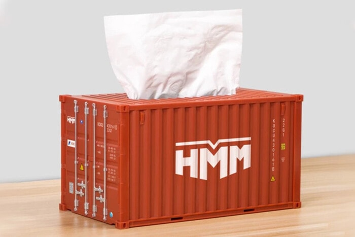 Containerförmiger Serviettenhalter