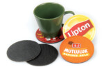 personalisierter untersetzer mit logo