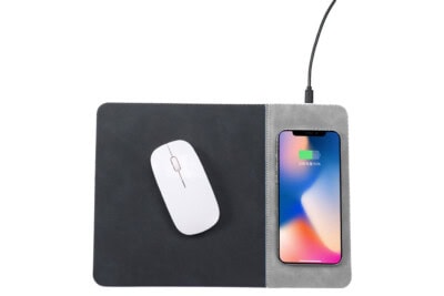 15W Leder-Mauspad mit Kabelloser Schnellladefunktion