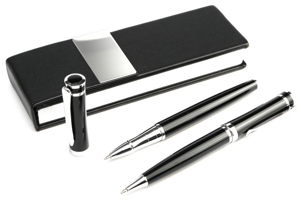 Metallstift & Rollerball-Stift Set