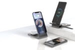 Kabellose 3-in-1-Ladestation mit MagSafe 15W