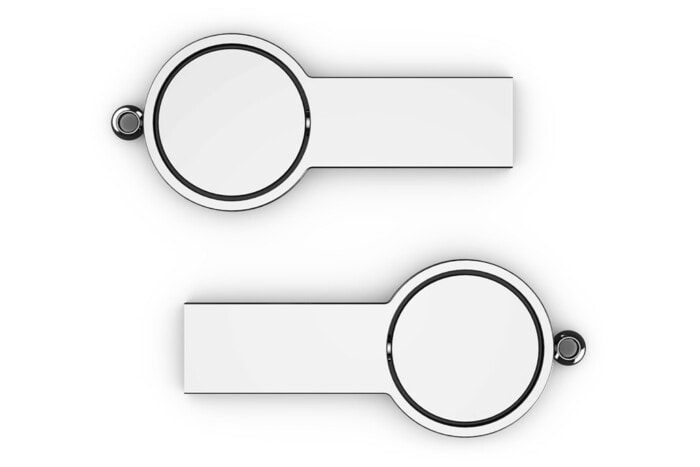 USB-Stick mit rotierendem Logo
