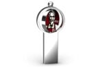 USB-Stick mit rotierendem Logo