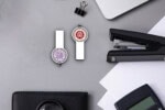 USB-Stick mit rotierendem Logo