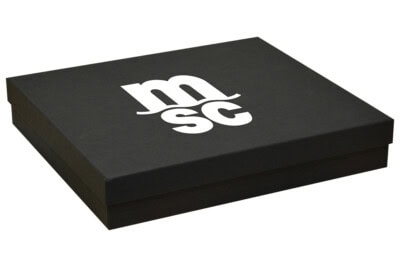 Geschenkbox aus Karton mit Deckel