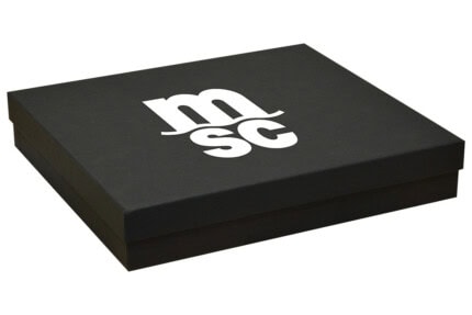 Geschenkbox aus Karton mit Deckel