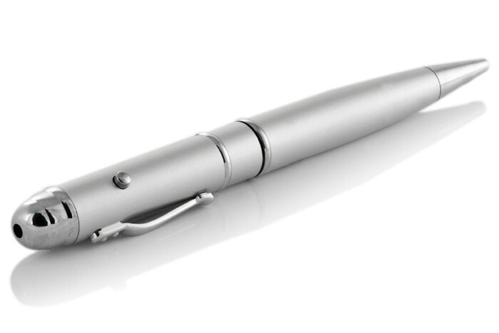 USB-Stick als Kugelschreiber mit Laserpointer