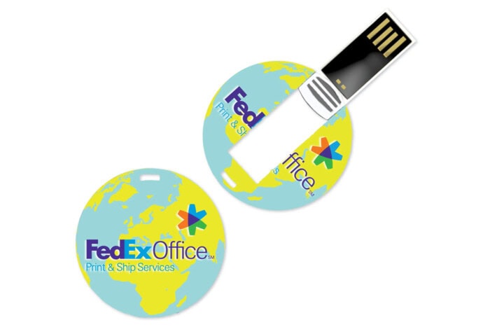 Round USB Card