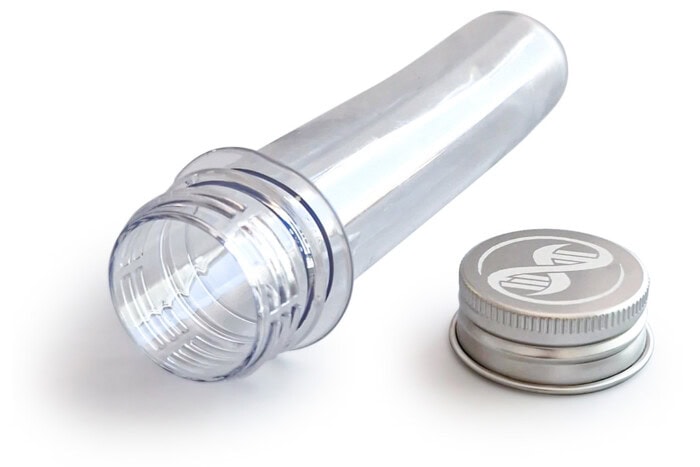 Reagenzglas mit Schraubverschluss