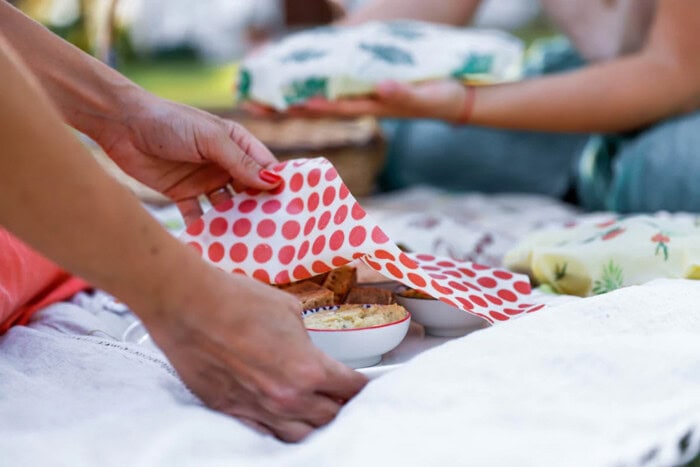 Vegane Wachstücher – 3er Set