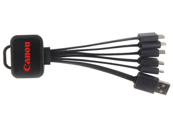 USB-Ladekabel mit LED-Logo