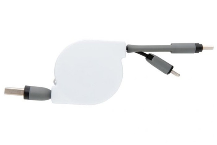 Einziehbares Multi-USB-Ladekabel