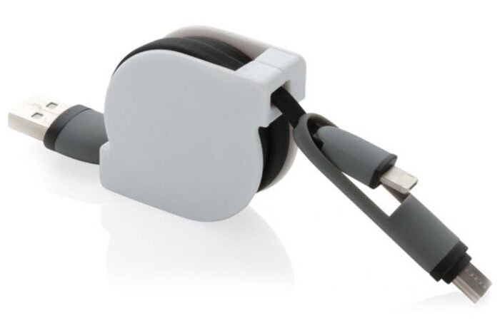 Einziehbares Multi-USB-Ladekabel
